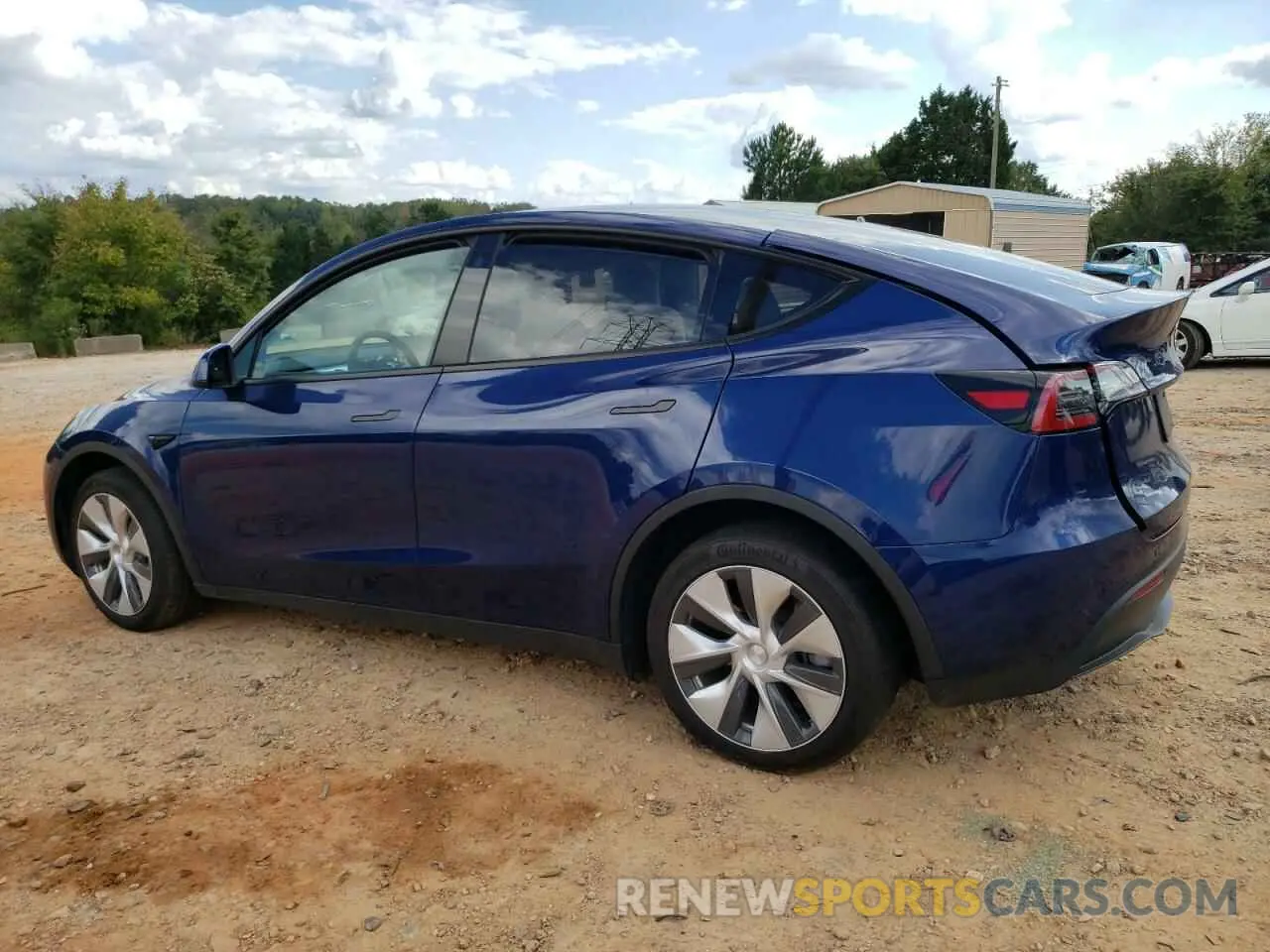 2 Photograph of a damaged car 7SAYGDEE3PF670666 TESLA MODEL Y 2023