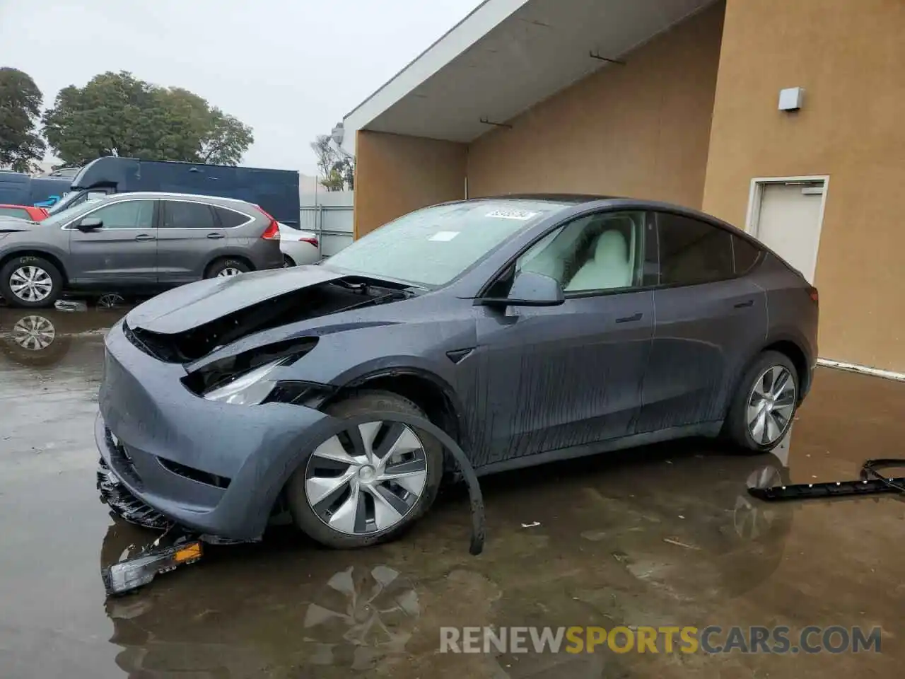 1 Photograph of a damaged car 7SAYGDEE3PF738531 TESLA MODEL Y 2023