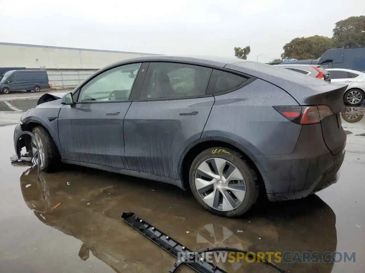 2 Photograph of a damaged car 7SAYGDEE3PF738531 TESLA MODEL Y 2023