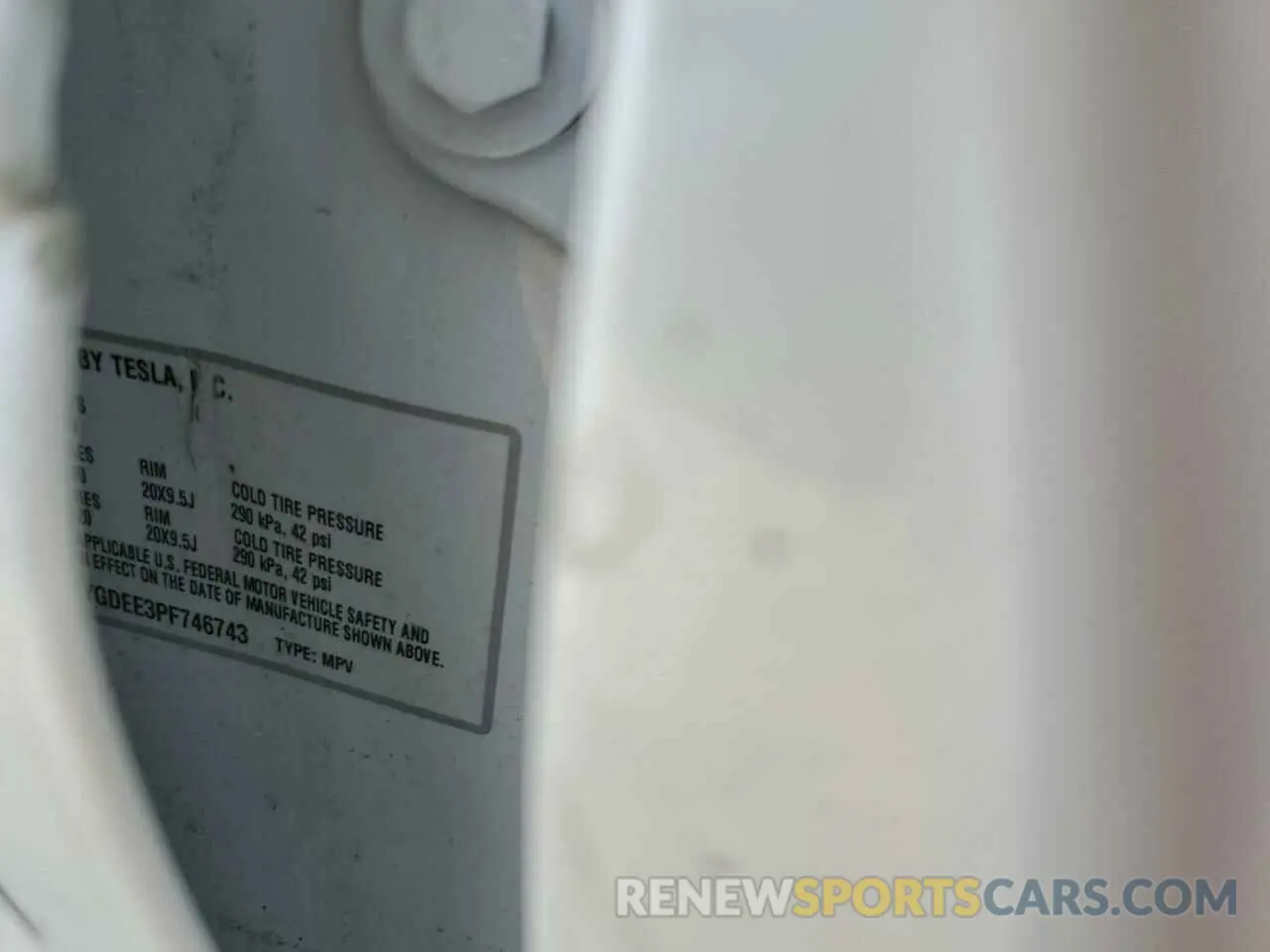 12 Photograph of a damaged car 7SAYGDEE3PF746743 TESLA MODEL Y 2023