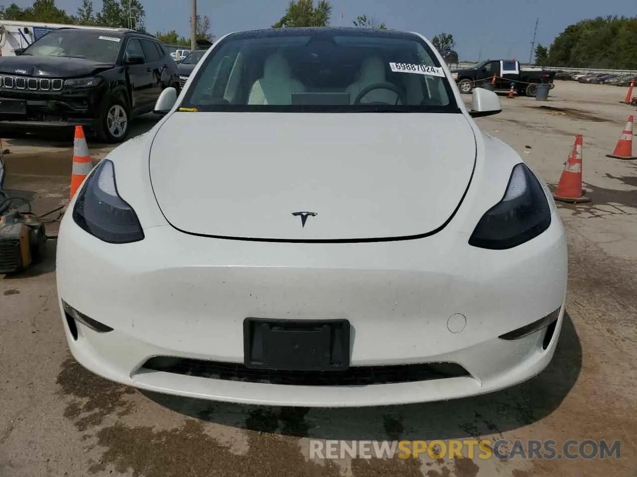 5 Photograph of a damaged car 7SAYGDEE3PF746743 TESLA MODEL Y 2023
