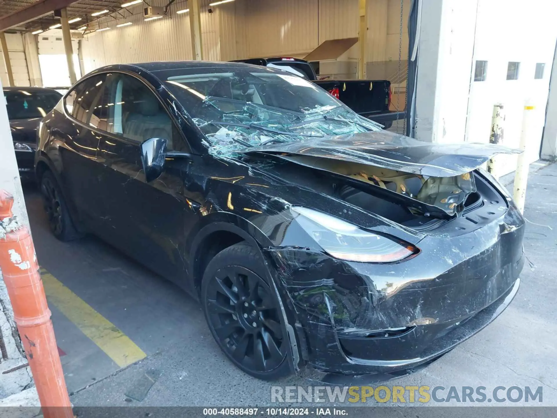 1 Photograph of a damaged car 7SAYGDEE3PF751442 TESLA MODEL Y 2023