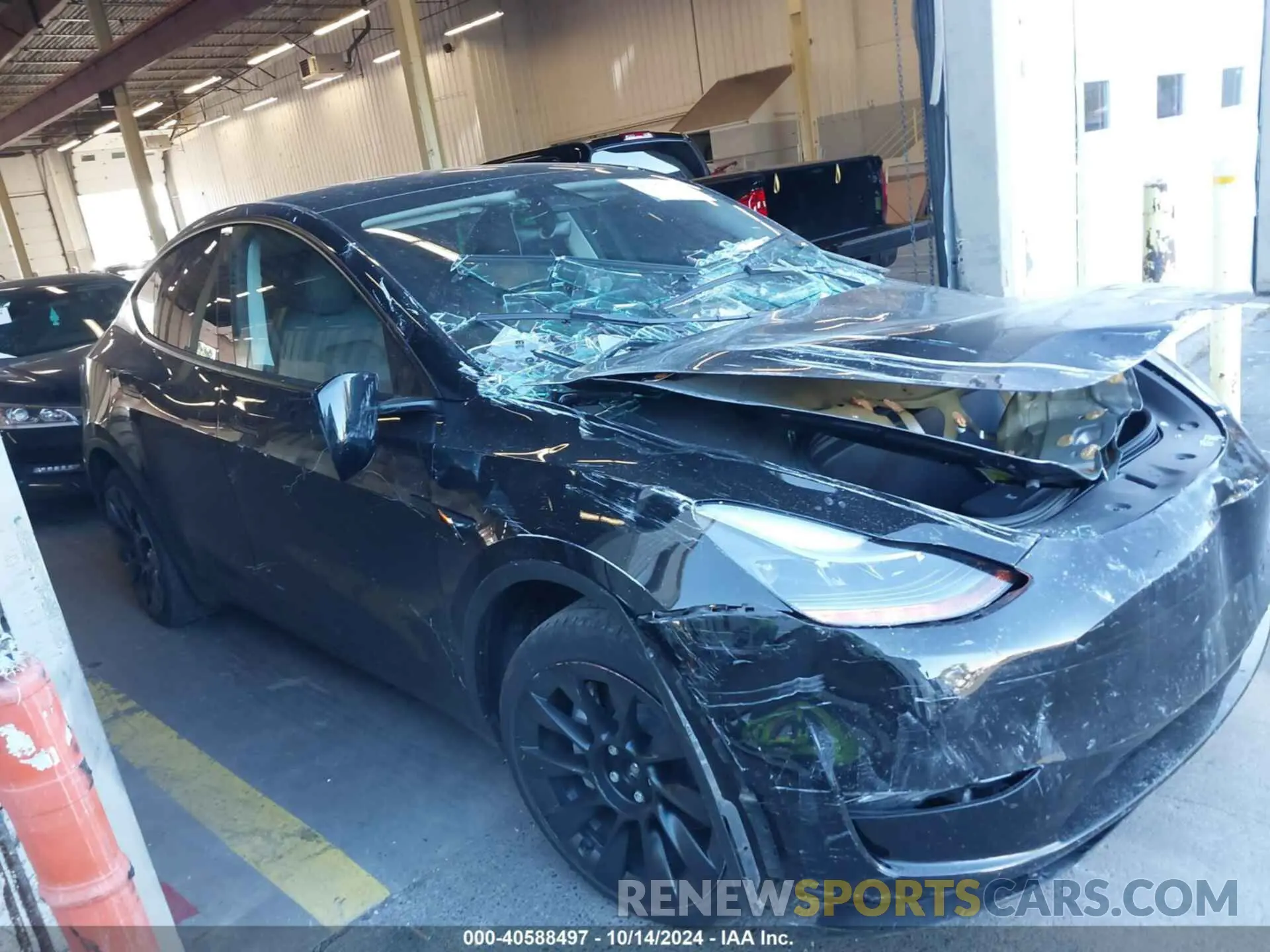 13 Photograph of a damaged car 7SAYGDEE3PF751442 TESLA MODEL Y 2023