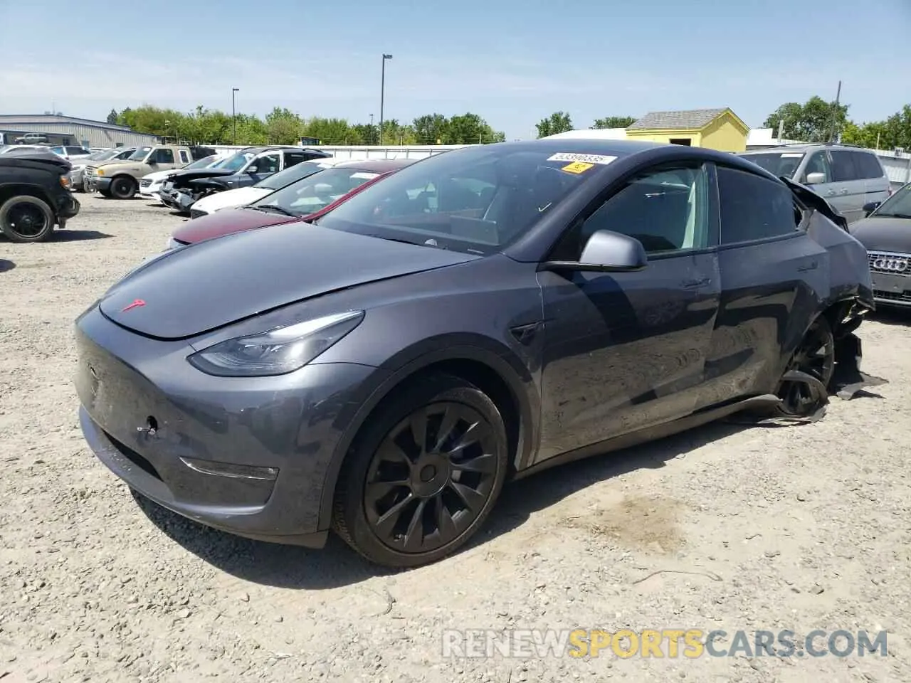1 Photograph of a damaged car 7SAYGDEE3PF769763 TESLA MODEL Y 2023