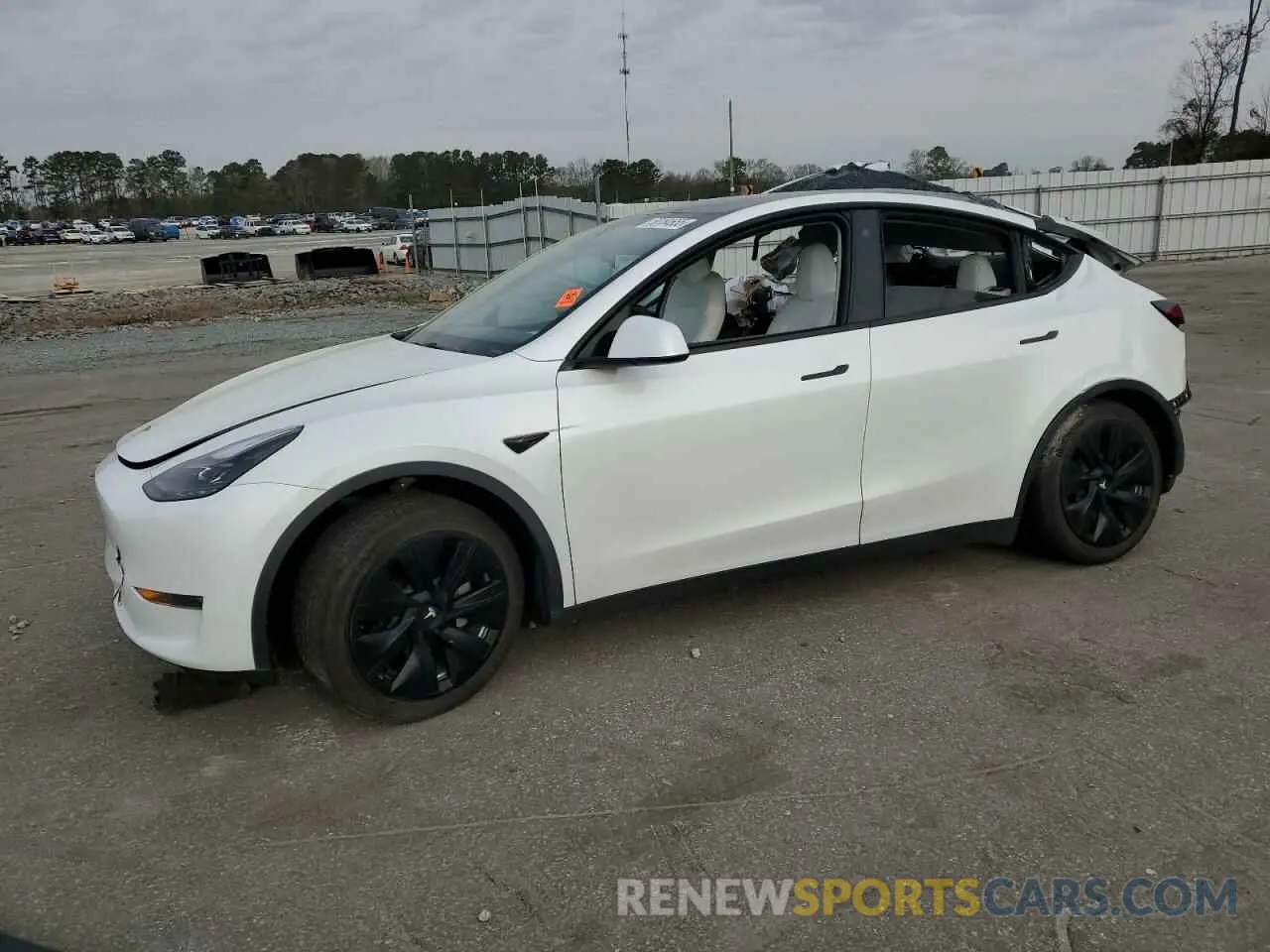 1 Photograph of a damaged car 7SAYGDEE3PF779919 TESLA MODEL Y 2023