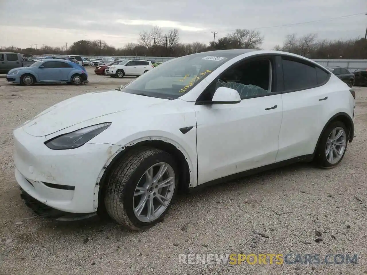 1 Photograph of a damaged car 7SAYGDEE3PF792945 TESLA MODEL Y 2023