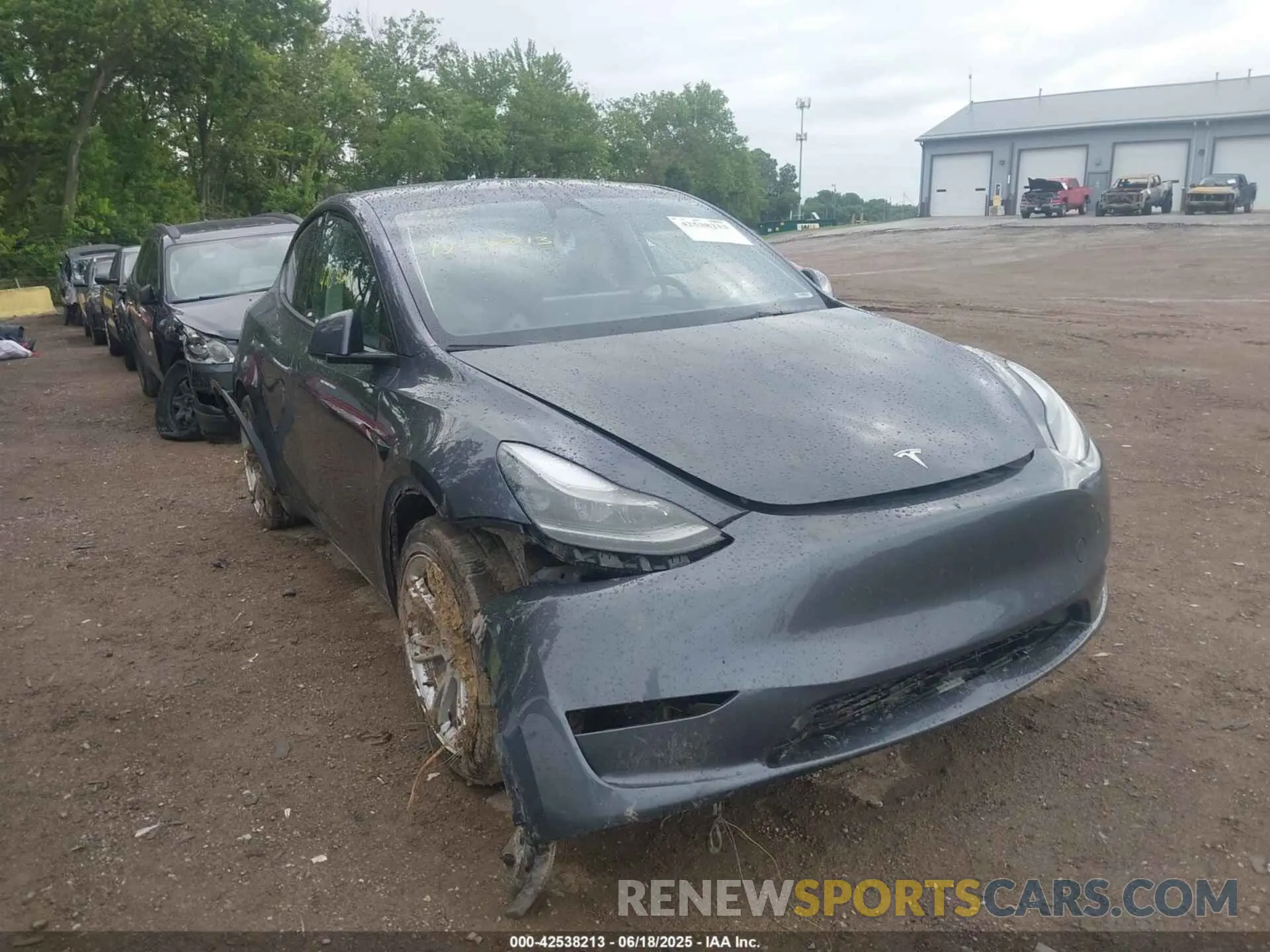 1 Photograph of a damaged car 7SAYGDEE3PF804236 TESLA MODEL Y 2023