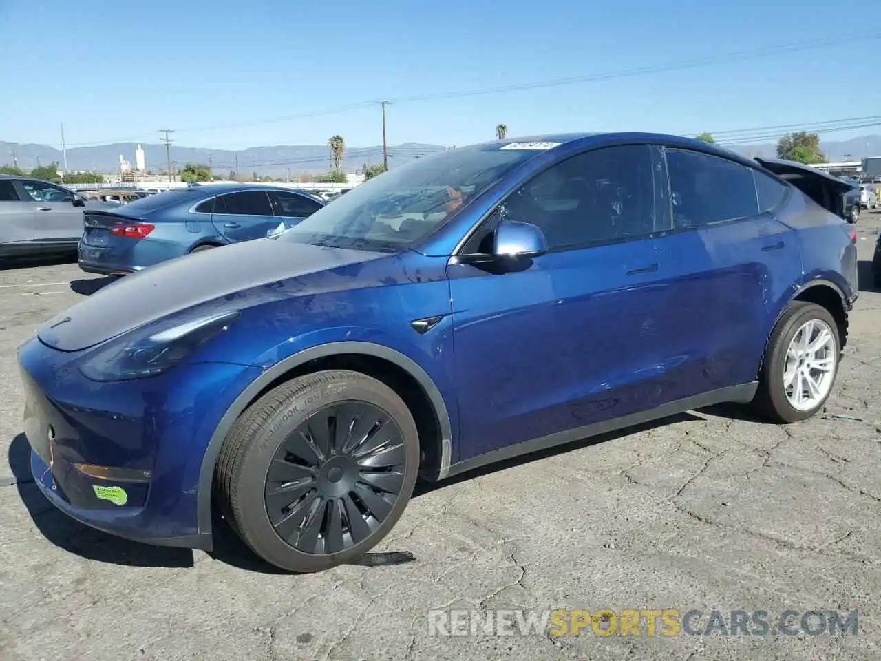 1 Photograph of a damaged car 7SAYGDEE3PF809937 TESLA MODEL Y 2023