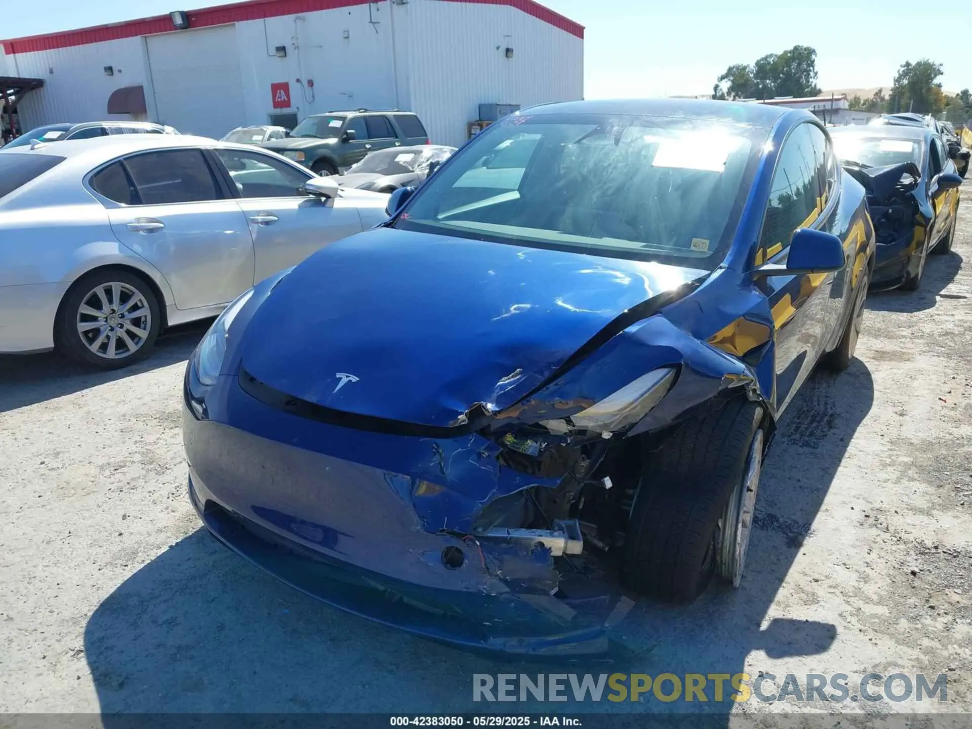 6 Photograph of a damaged car 7SAYGDEE3PF816547 TESLA MODEL Y 2023