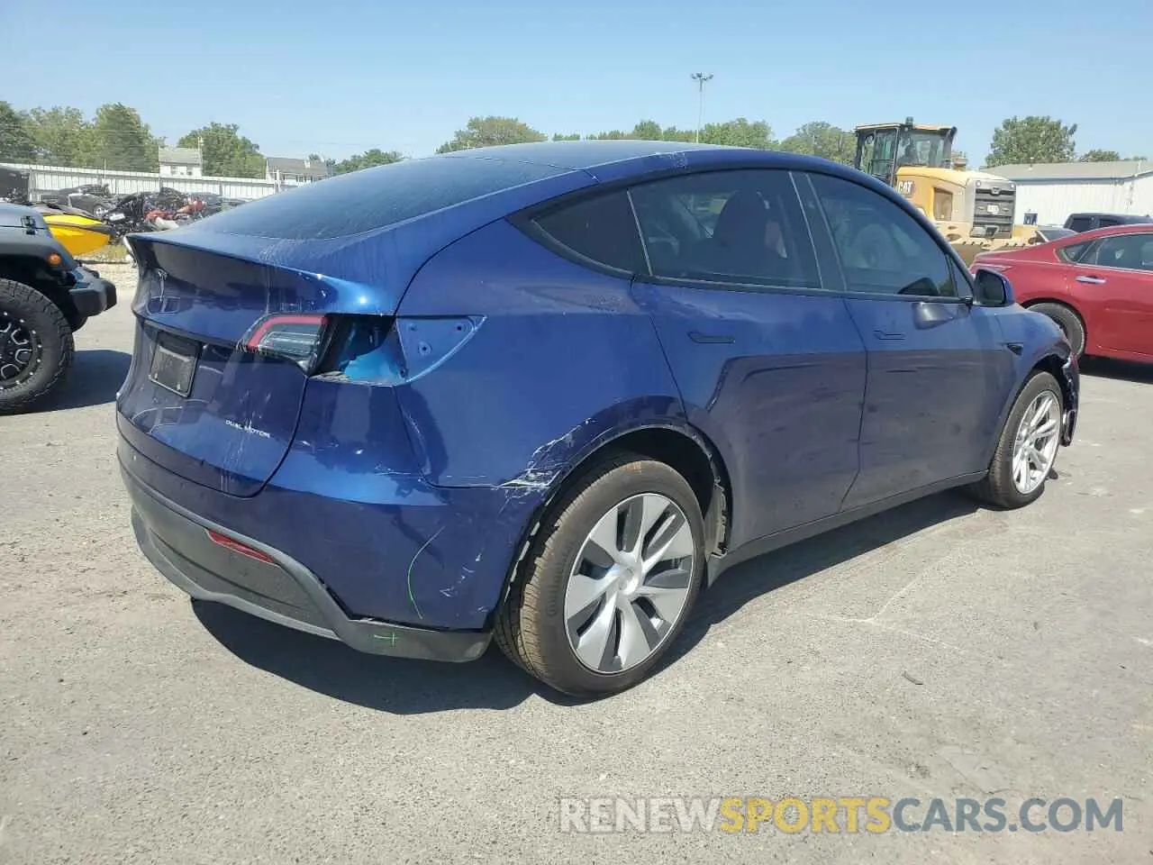 3 Photograph of a damaged car 7SAYGDEE3PF830156 TESLA MODEL Y 2023