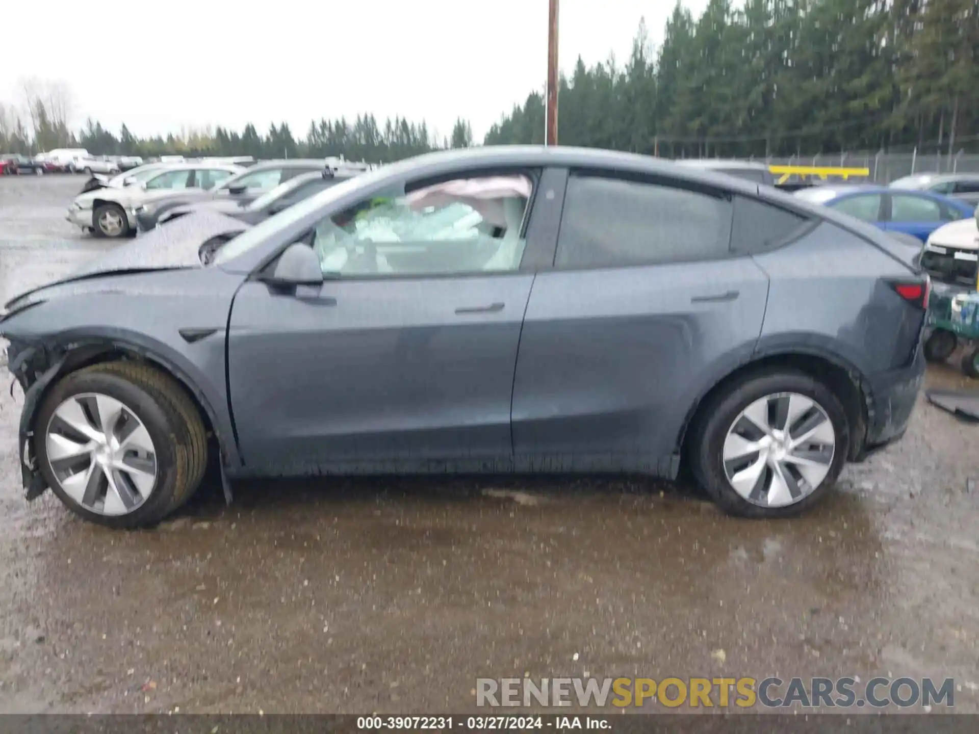 14 Photograph of a damaged car 7SAYGDEE3PF837608 TESLA MODEL Y 2023