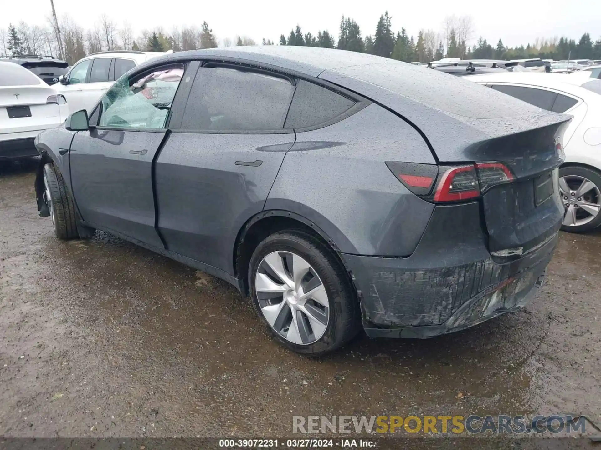 3 Photograph of a damaged car 7SAYGDEE3PF837608 TESLA MODEL Y 2023