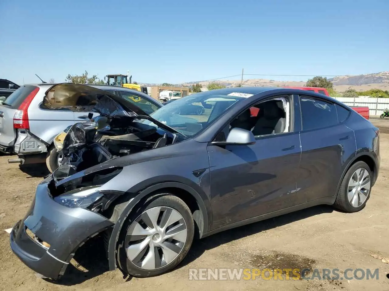 1 Photograph of a damaged car 7SAYGDEE3PF855283 TESLA MODEL Y 2023