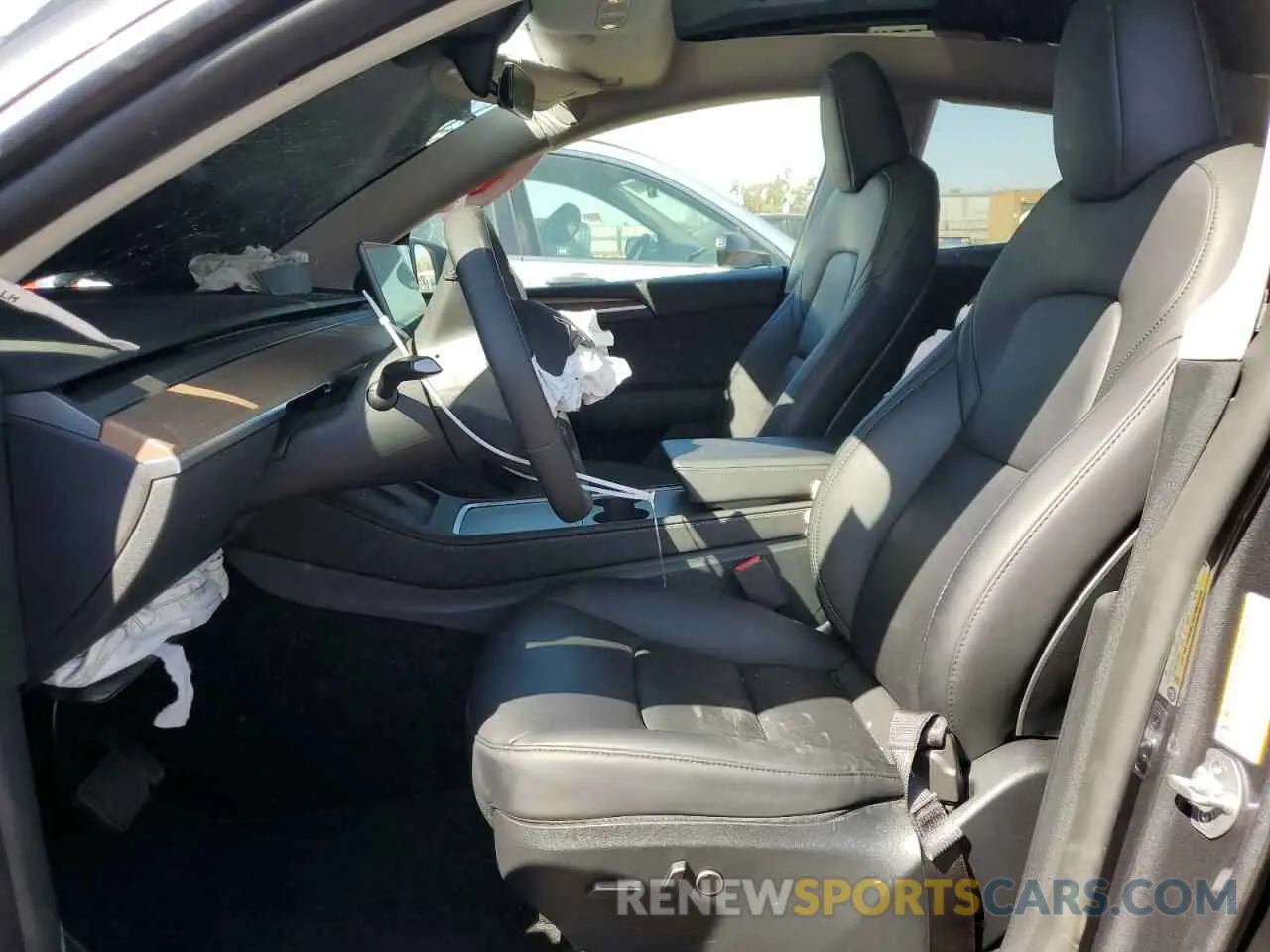 7 Photograph of a damaged car 7SAYGDEE3PF855283 TESLA MODEL Y 2023