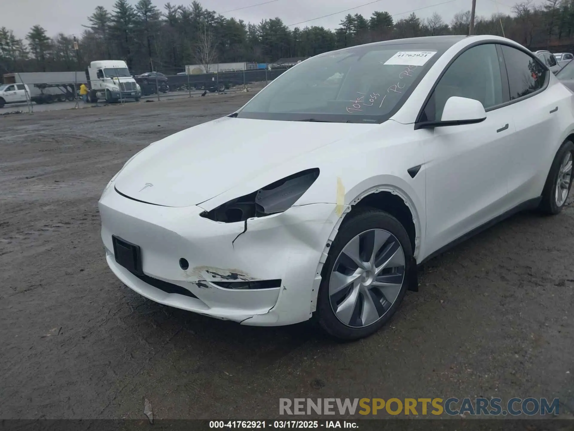 6 Photograph of a damaged car 7SAYGDEE3PF857633 TESLA MODEL Y 2023