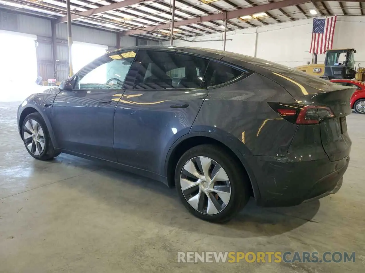 2 Photograph of a damaged car 7SAYGDEE3PF862038 TESLA MODEL Y 2023