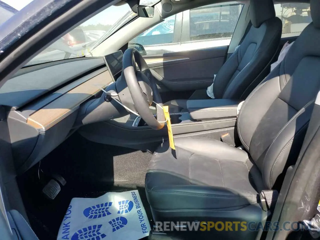 7 Photograph of a damaged car 7SAYGDEE3PF862038 TESLA MODEL Y 2023