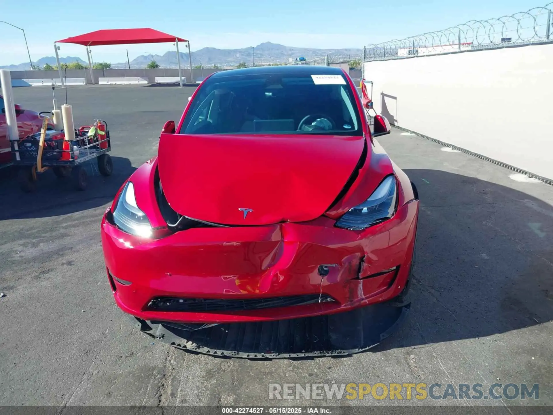 11 Photograph of a damaged car 7SAYGDEE3PF867496 TESLA MODEL Y 2023