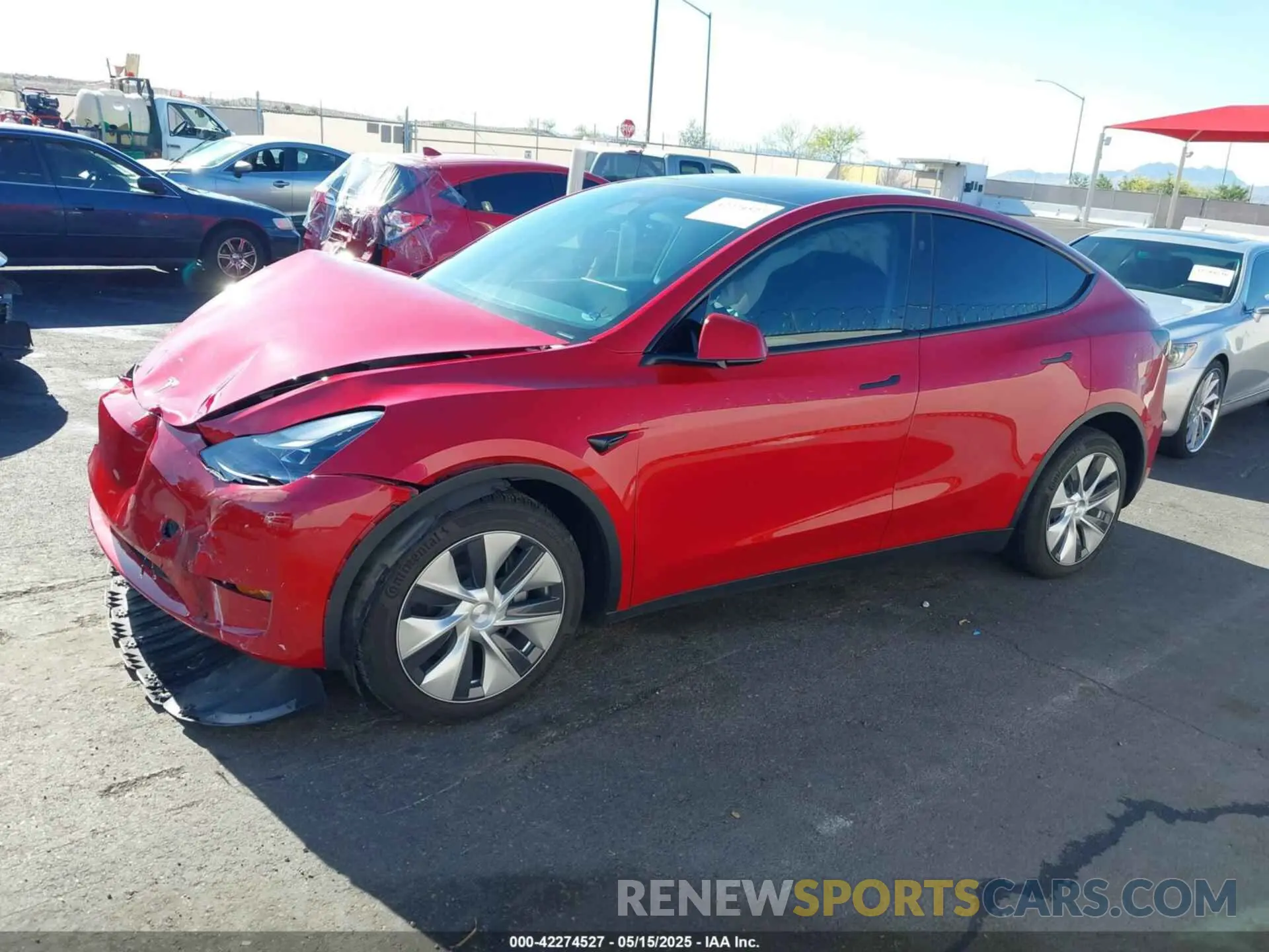13 Photograph of a damaged car 7SAYGDEE3PF867496 TESLA MODEL Y 2023