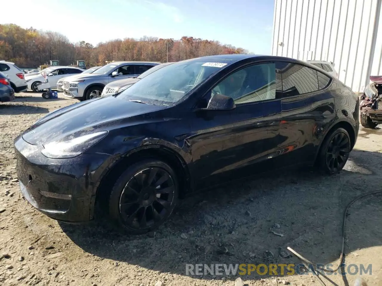 1 Photograph of a damaged car 7SAYGDEE3PF889997 TESLA MODEL Y 2023