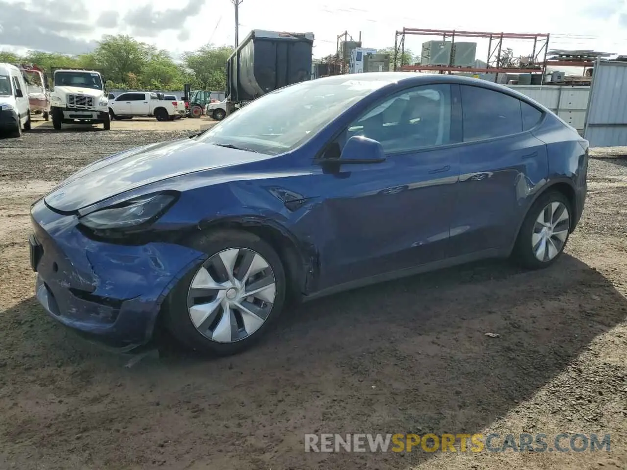 1 Photograph of a damaged car 7SAYGDEE3PF909407 TESLA MODEL Y 2023