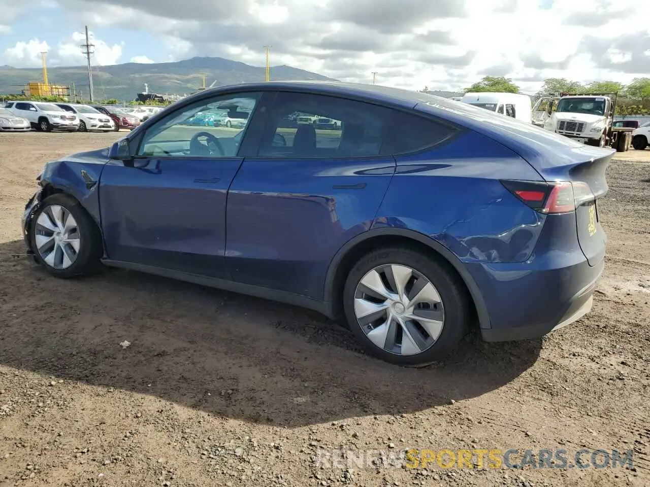 2 Photograph of a damaged car 7SAYGDEE3PF909407 TESLA MODEL Y 2023