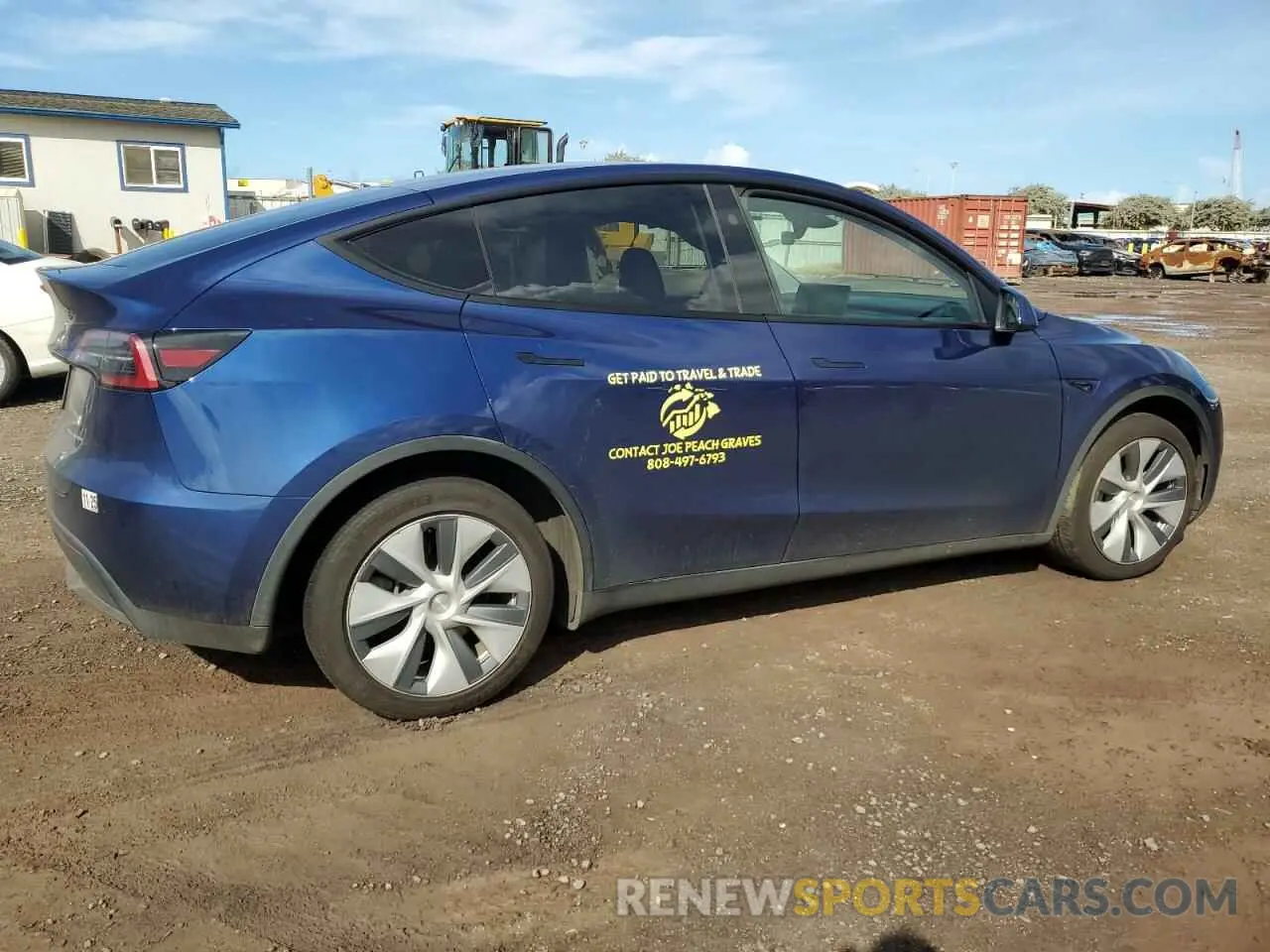3 Photograph of a damaged car 7SAYGDEE3PF909407 TESLA MODEL Y 2023