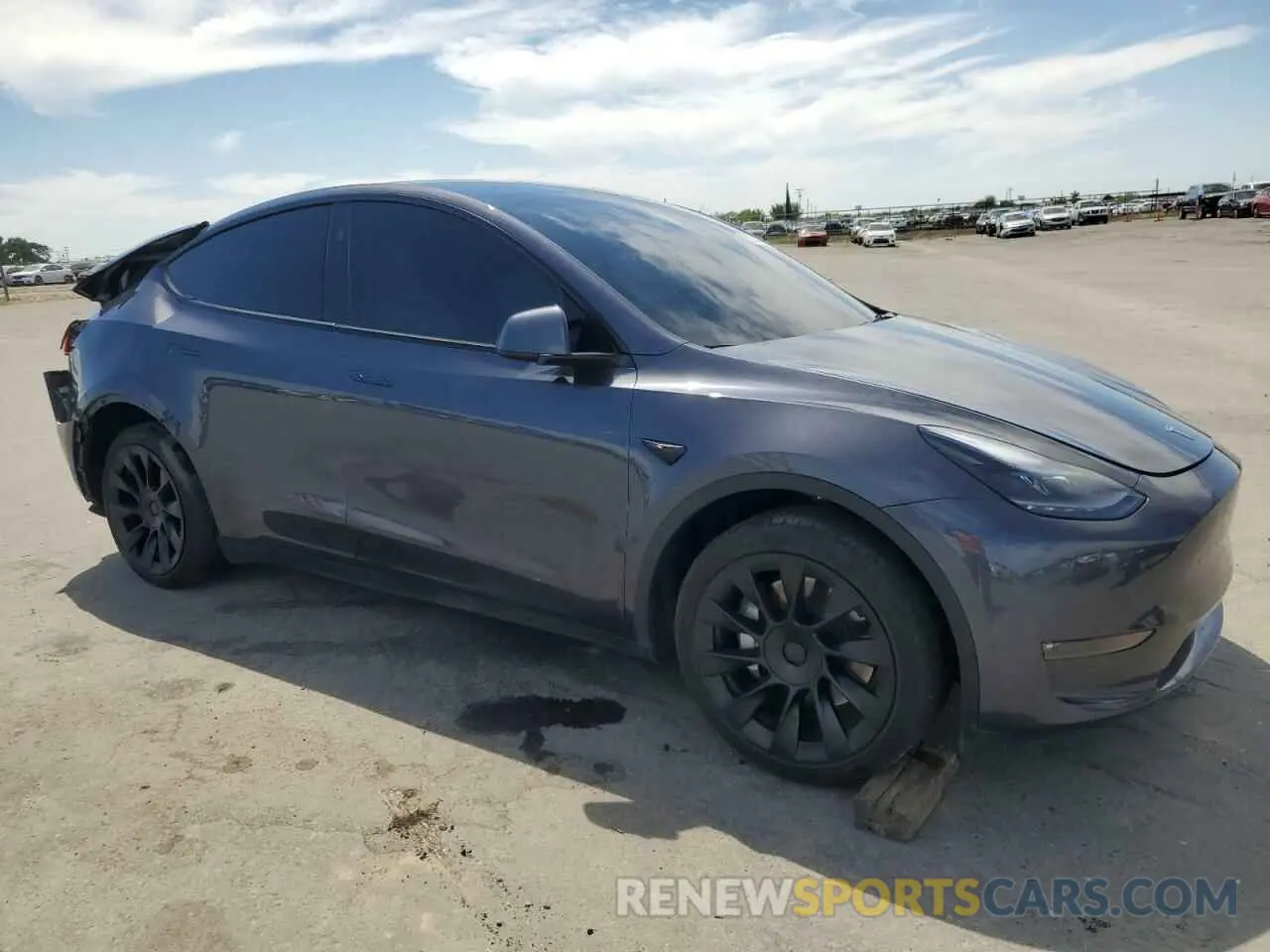 4 Photograph of a damaged car 7SAYGDEE3PF910413 TESLA MODEL Y 2023