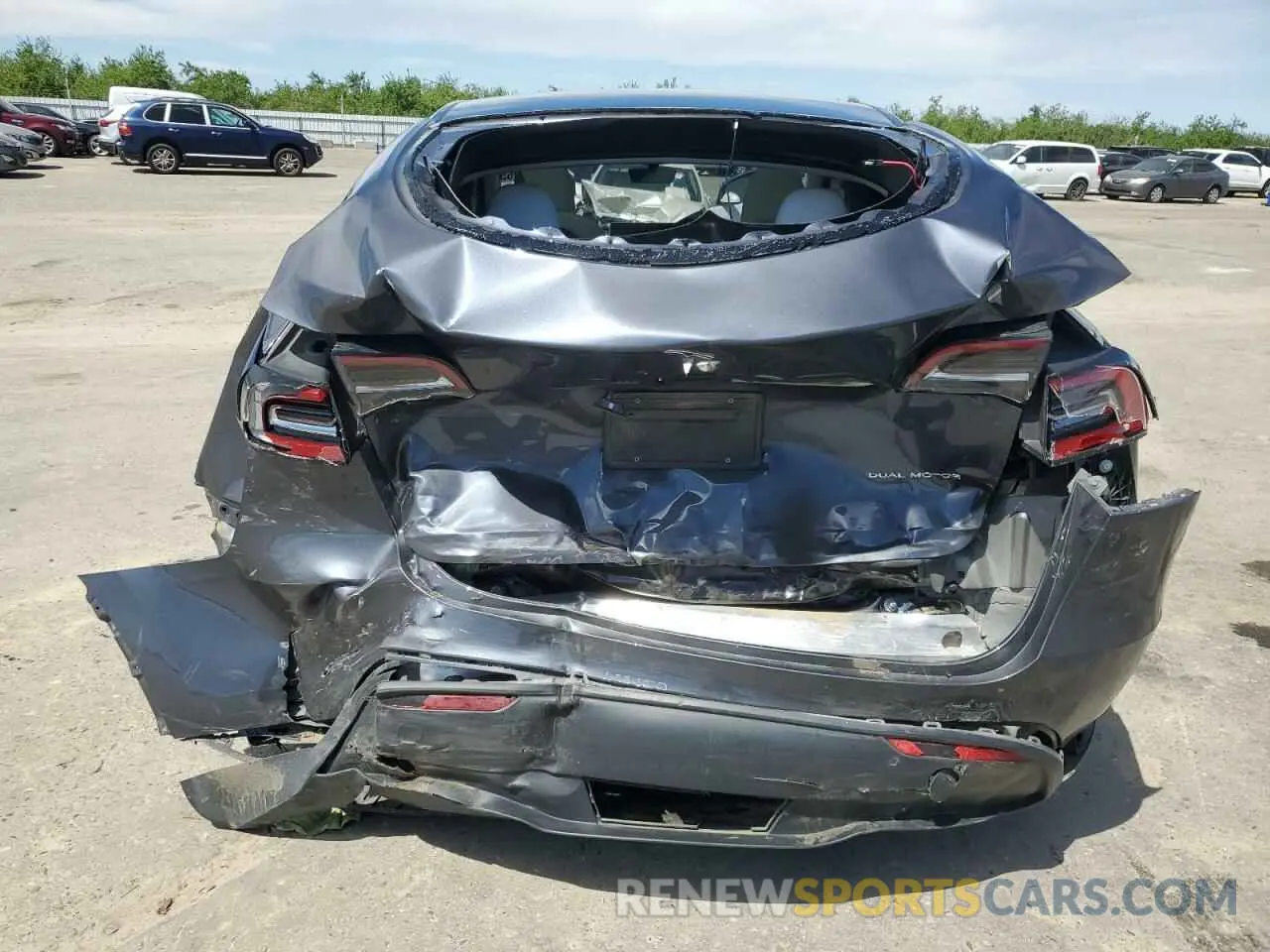 6 Photograph of a damaged car 7SAYGDEE3PF910413 TESLA MODEL Y 2023