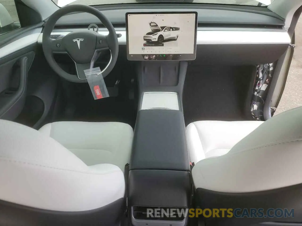 8 Photograph of a damaged car 7SAYGDEE3PF916132 TESLA MODEL Y 2023
