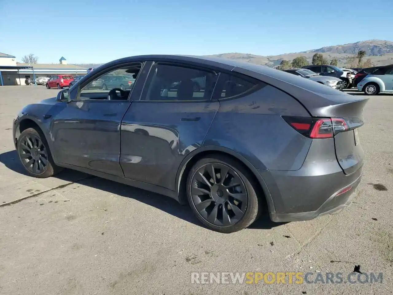 2 Photograph of a damaged car 7SAYGDEE3PF980879 TESLA MODEL Y 2023