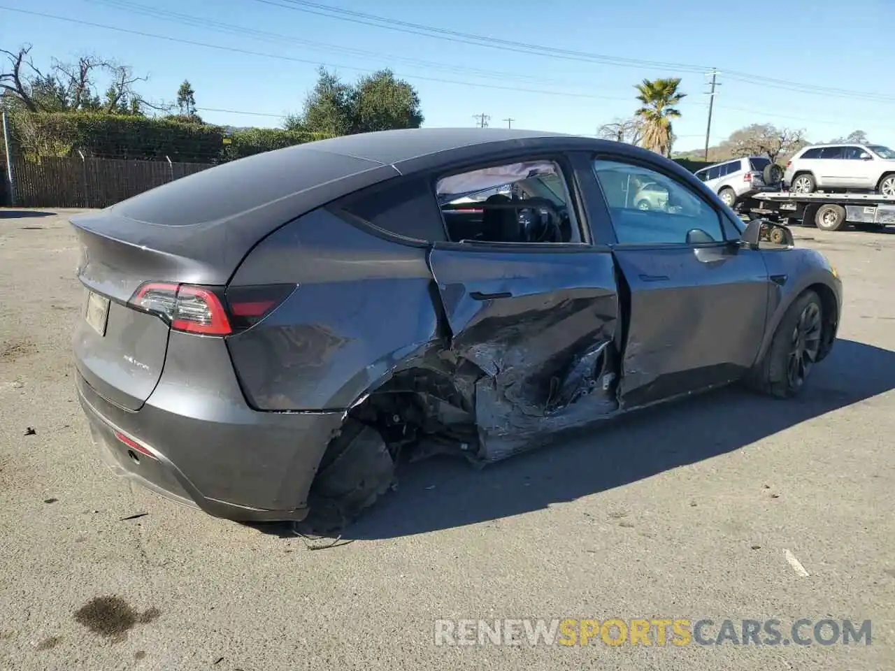 3 Photograph of a damaged car 7SAYGDEE3PF980879 TESLA MODEL Y 2023