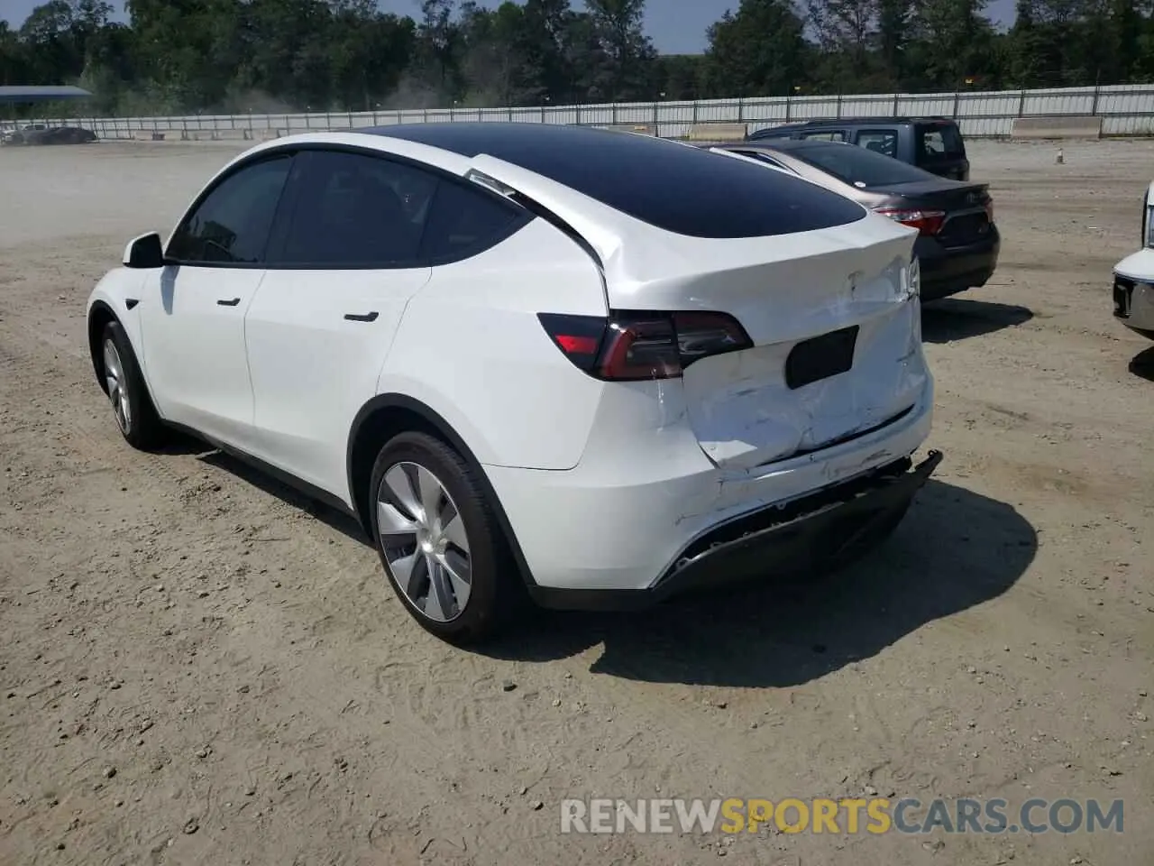 2 Photograph of a damaged car 7SAYGDEE4PA032245 TESLA MODEL Y 2023