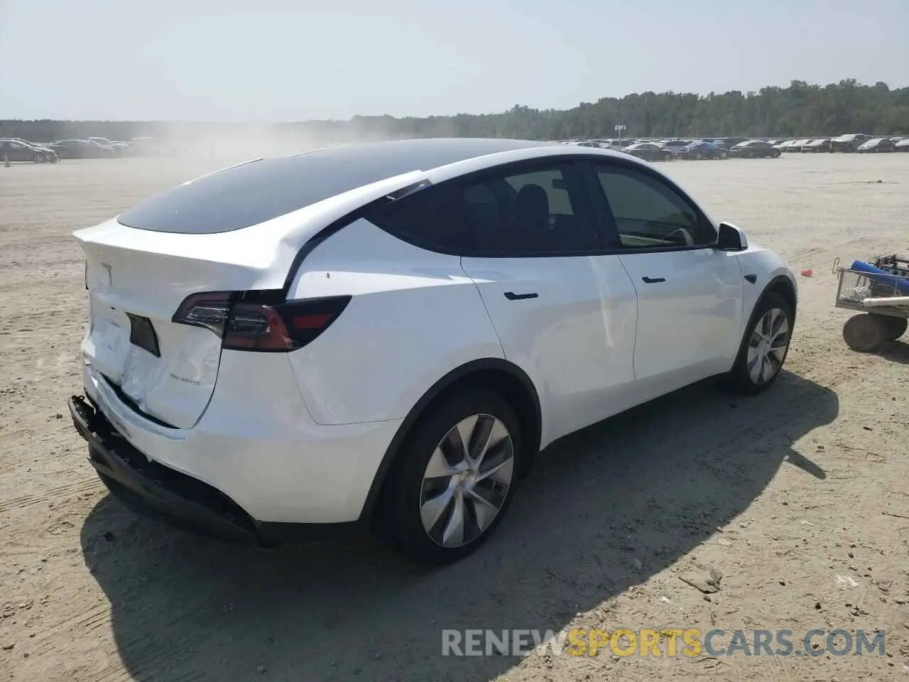3 Photograph of a damaged car 7SAYGDEE4PA032245 TESLA MODEL Y 2023