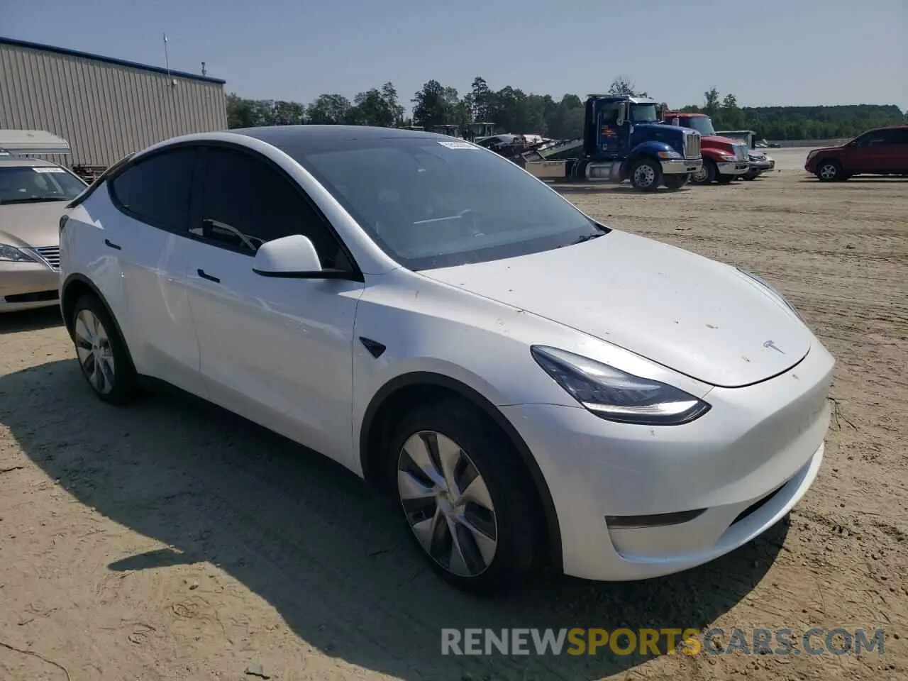 4 Photograph of a damaged car 7SAYGDEE4PA032245 TESLA MODEL Y 2023