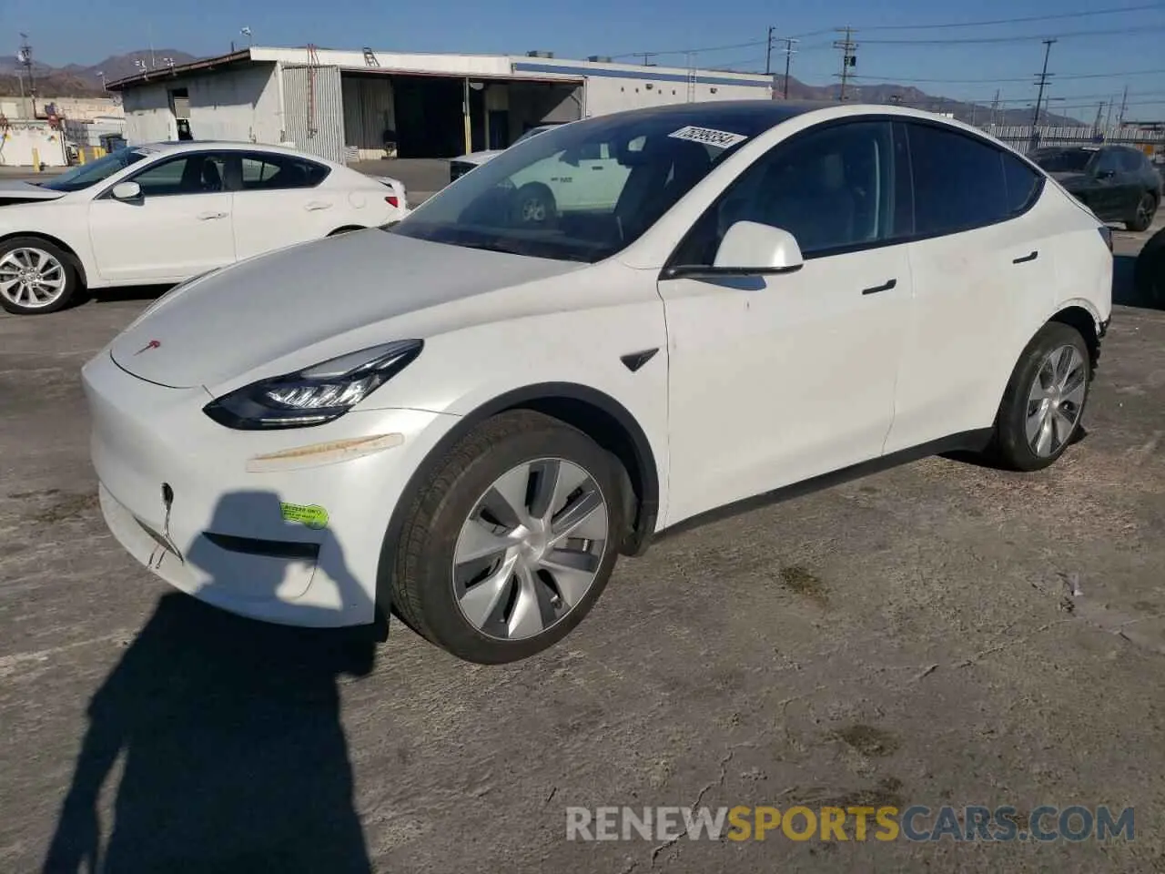 1 Photograph of a damaged car 7SAYGDEE4PA036523 TESLA MODEL Y 2023