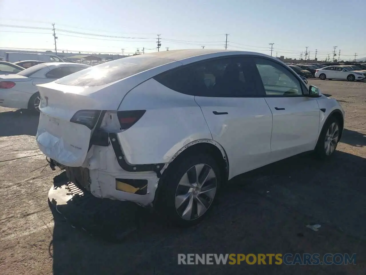 3 Photograph of a damaged car 7SAYGDEE4PA036523 TESLA MODEL Y 2023