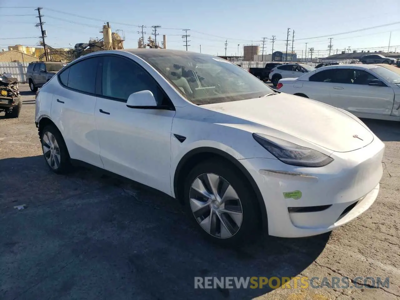 4 Photograph of a damaged car 7SAYGDEE4PA036523 TESLA MODEL Y 2023