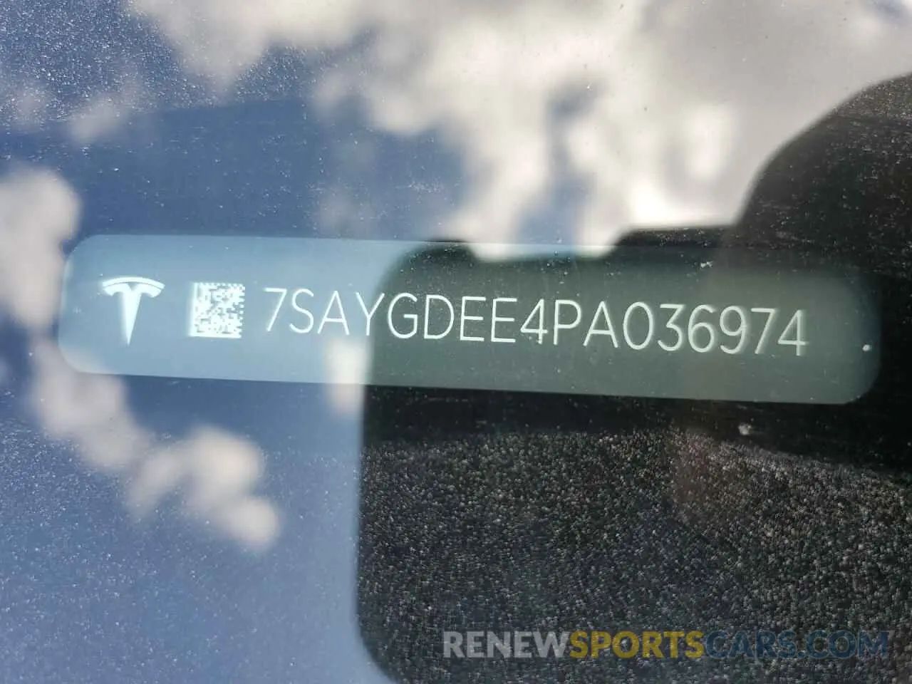 12 Photograph of a damaged car 7SAYGDEE4PA036974 TESLA MODEL Y 2023