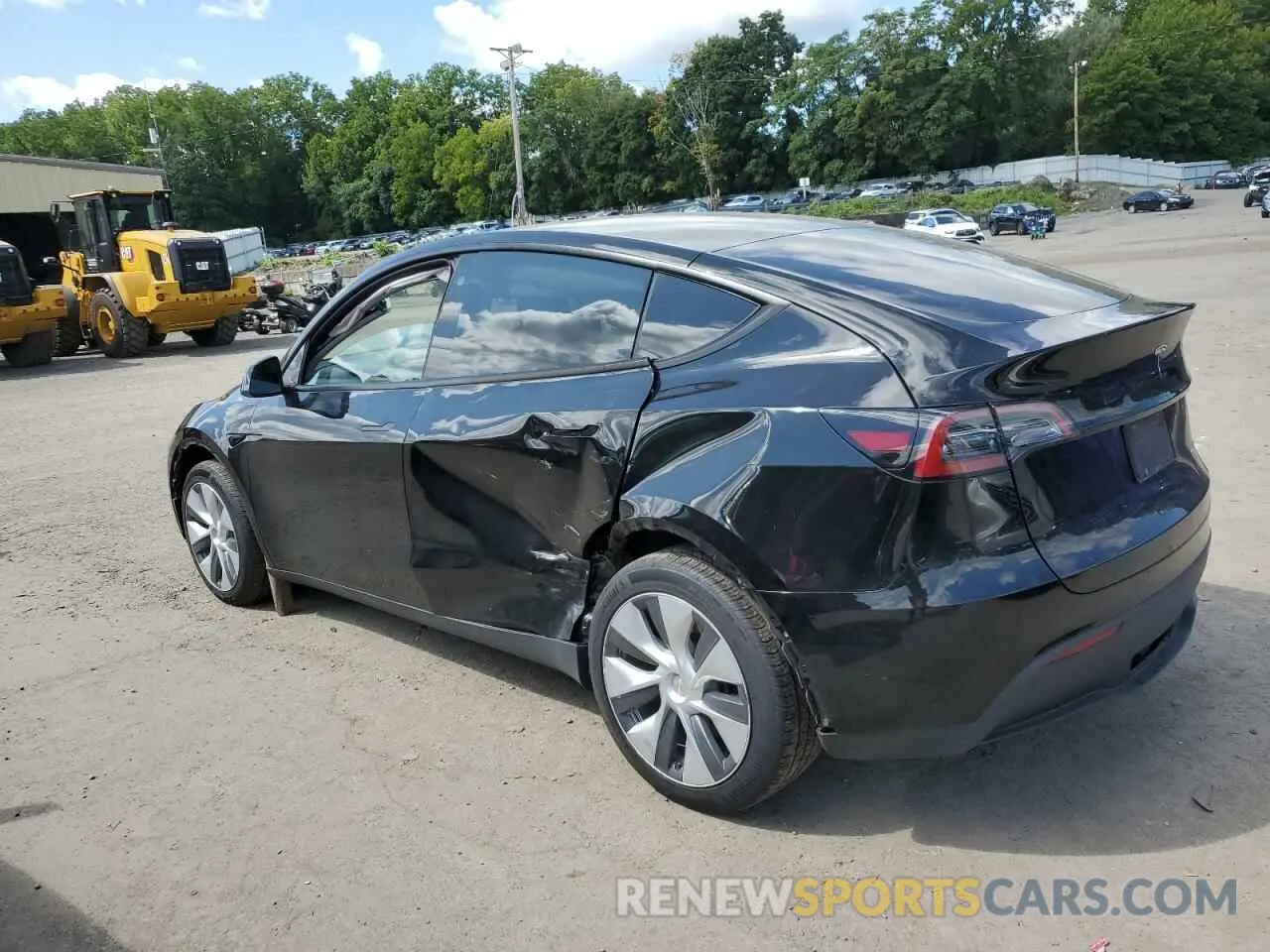 2 Photograph of a damaged car 7SAYGDEE4PA036974 TESLA MODEL Y 2023