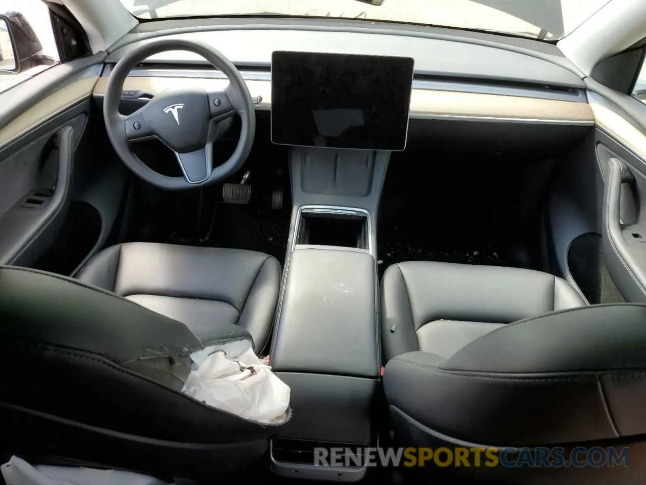 8 Photograph of a damaged car 7SAYGDEE4PA036974 TESLA MODEL Y 2023