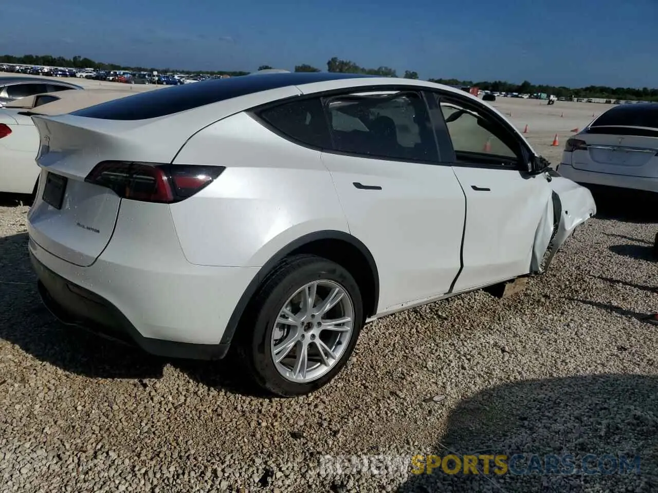 3 Photograph of a damaged car 7SAYGDEE4PA040507 TESLA MODEL Y 2023