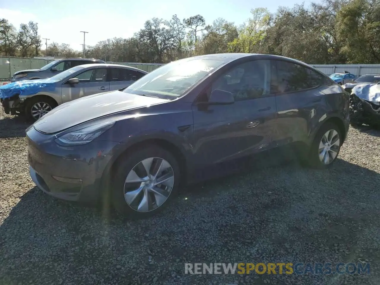 1 Photograph of a damaged car 7SAYGDEE4PA041639 TESLA MODEL Y 2023