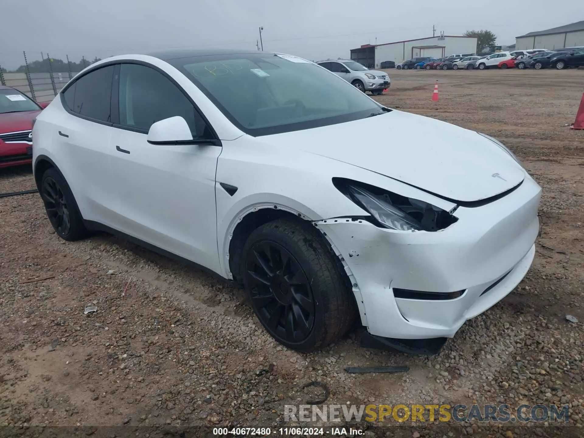 1 Photograph of a damaged car 7SAYGDEE4PA044556 TESLA MODEL Y 2023