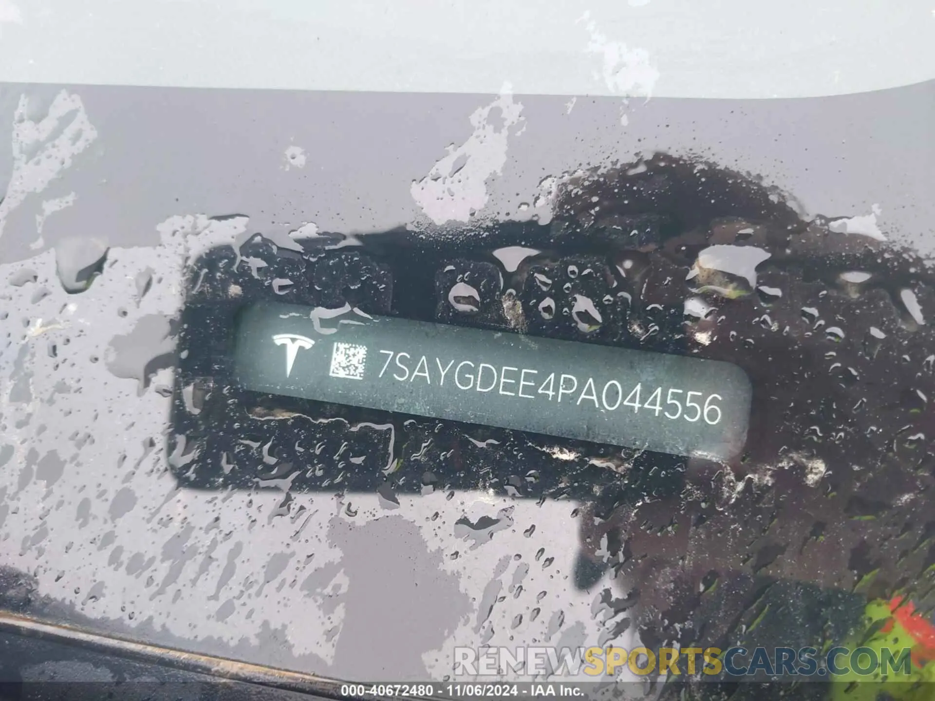 9 Photograph of a damaged car 7SAYGDEE4PA044556 TESLA MODEL Y 2023