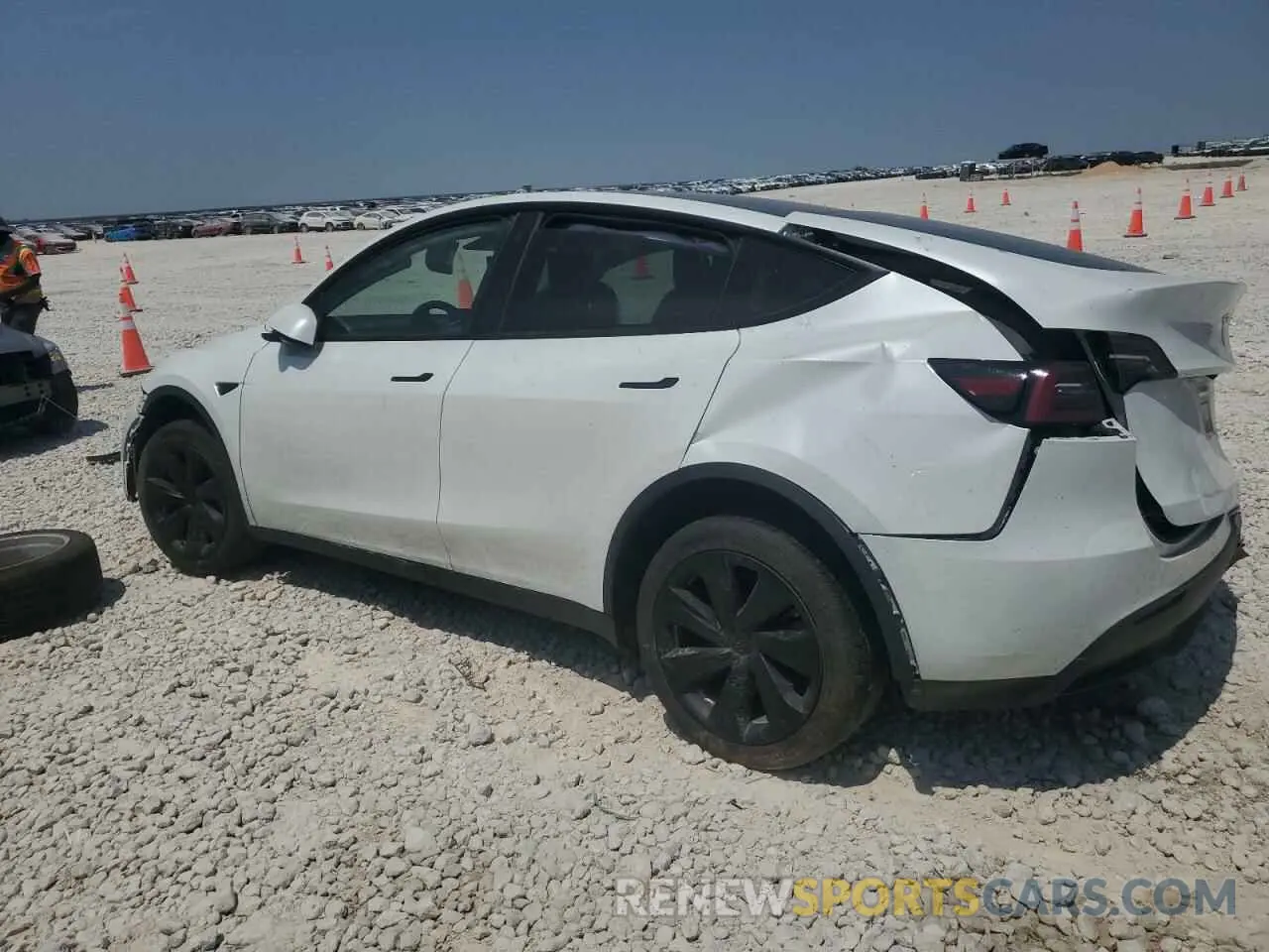 2 Photograph of a damaged car 7SAYGDEE4PA064502 TESLA MODEL Y 2023