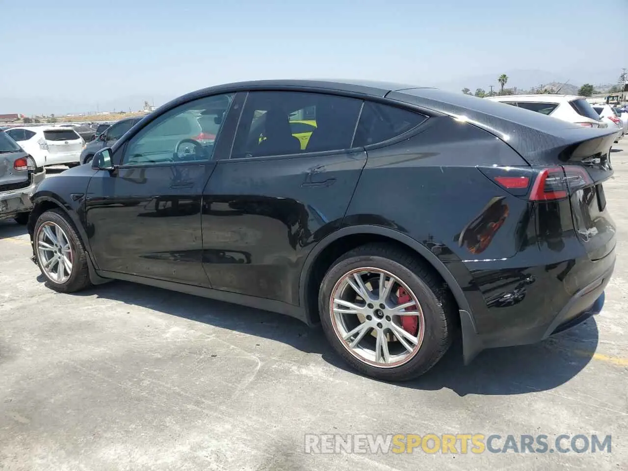 2 Photograph of a damaged car 7SAYGDEE4PA067240 TESLA MODEL Y 2023