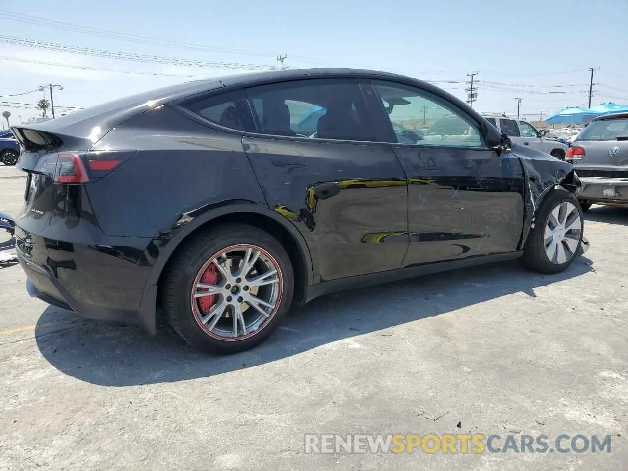 3 Photograph of a damaged car 7SAYGDEE4PA067240 TESLA MODEL Y 2023