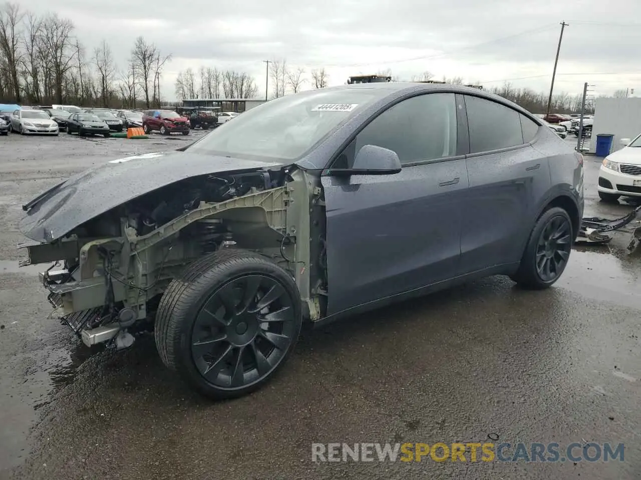 1 Photograph of a damaged car 7SAYGDEE4PA070526 TESLA MODEL Y 2023