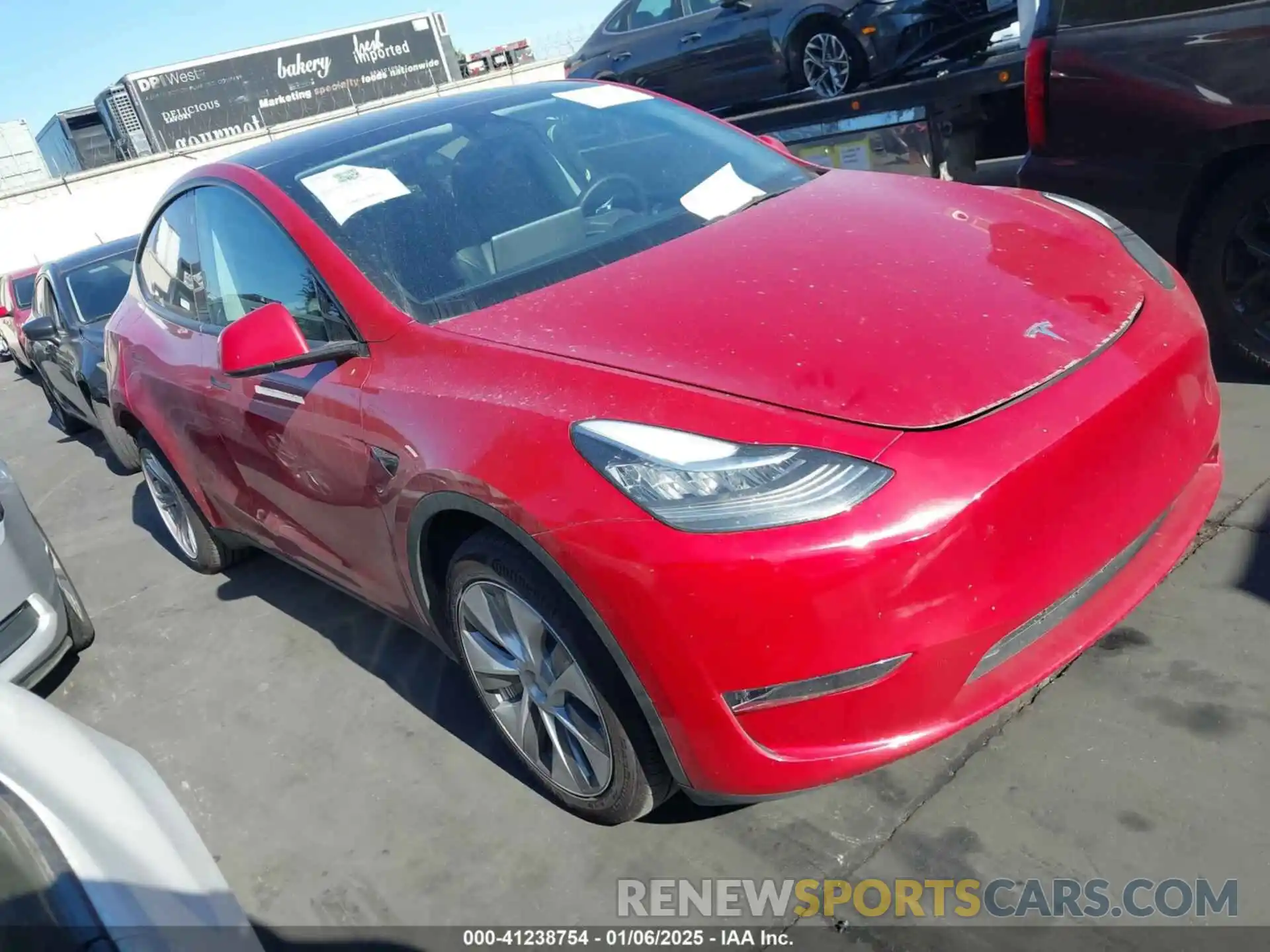 1 Photograph of a damaged car 7SAYGDEE4PA111009 TESLA MODEL Y 2023